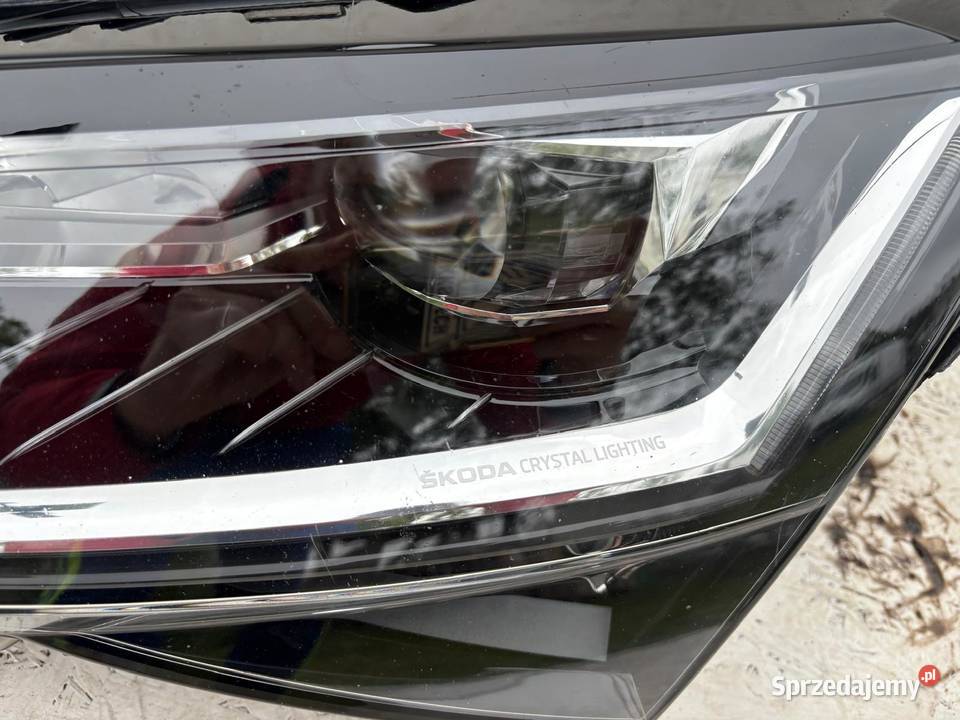 SKODA SUPERB 3 III LIFT LEWA LAMPA PRZÓD FULL Części samochodowe Jabłonna