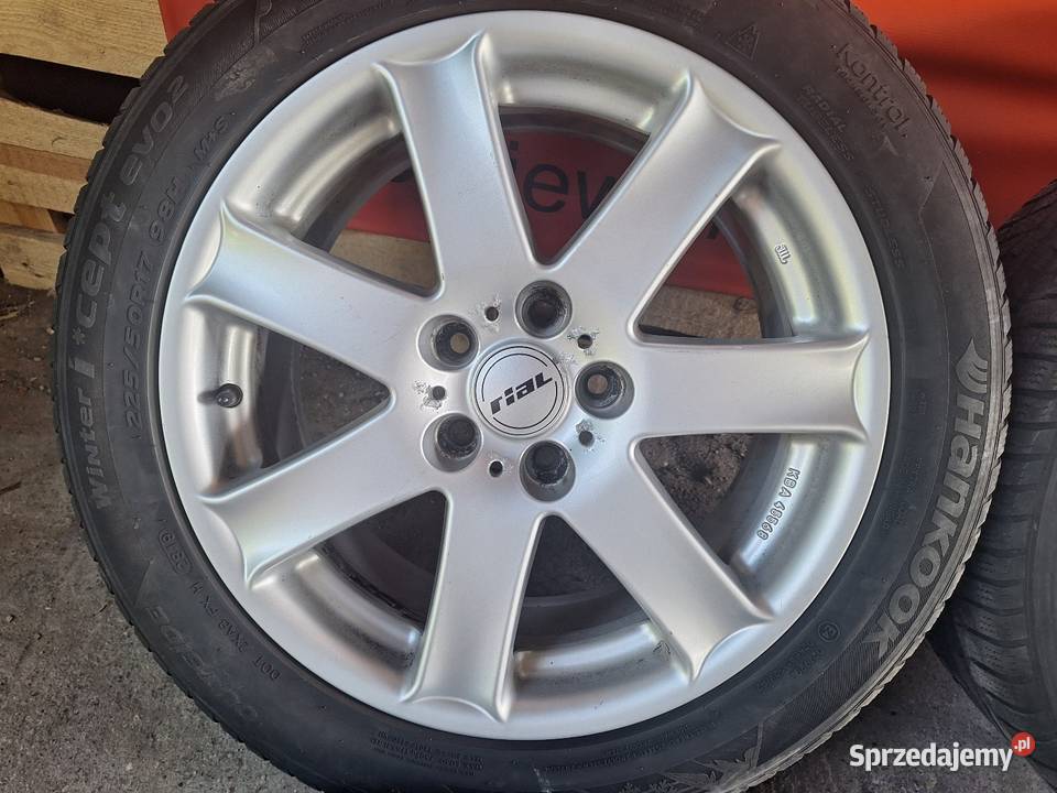 Alufelgi 5x112 17 ET36 Rial Audi A3 A4 A6 Seat Choceń