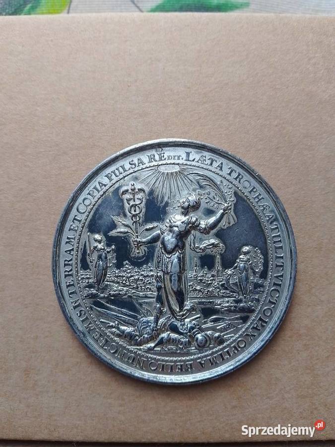 Medal 1648 Sebastian Dadler rokowania pokojowe Złotoryja sprzedam