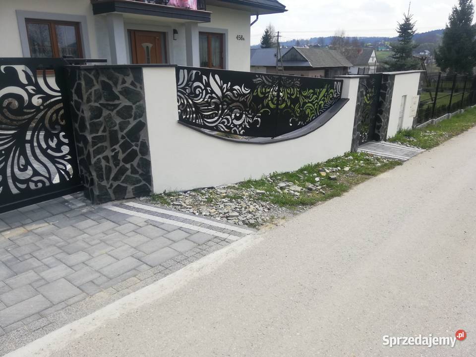 CNC Wypalanie Ogrodzenie Brama Płot Panele