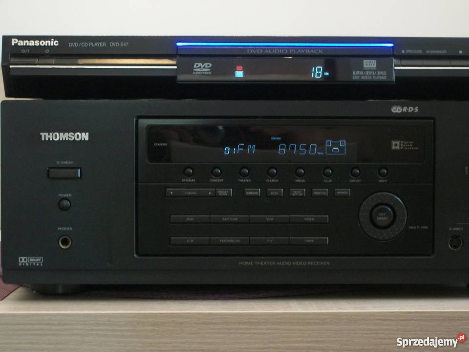 amplituner thomson dpl 550 htdvd panasonic Lublin sprzedam
