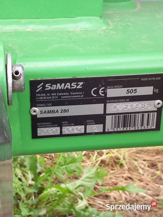 Kosiarka dyskowa Samasz