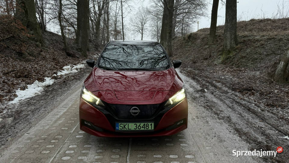 Nissan Leaf wersja bateria 62kWh 25 tyskm moc automatyczna Gdańsk sprzedam