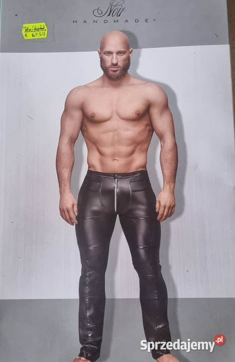Spodnie męskie latex
