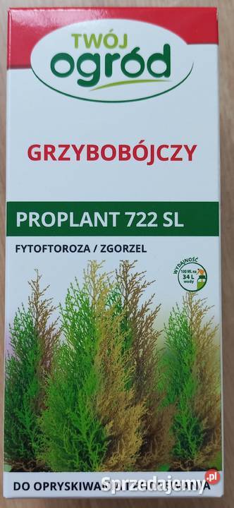 Proplant 722 SL 100 ml Na Fytoftorozę Tui i wielkopolskie Koło