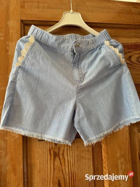 Spodenki damskie Zara 34 krótkie jeansowe z Inny materiał