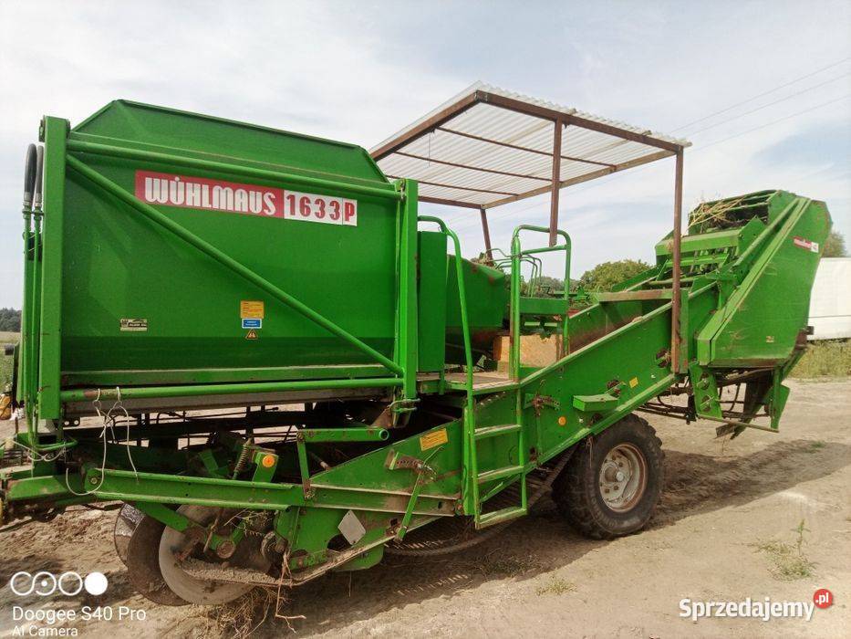 Wuhlmaus 1633 P grimme kombajn ziemniaczany do Maszyny rolnicze Bytom Odrzański
