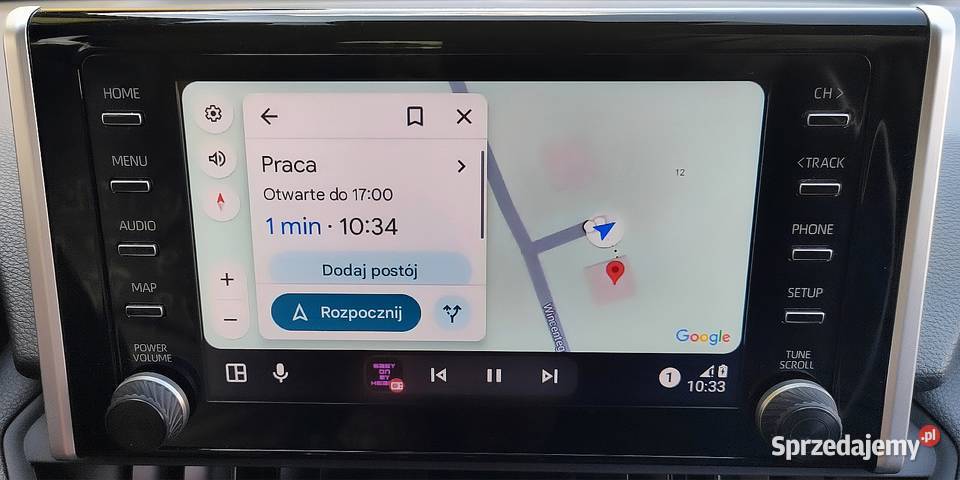 Toyota Android Auto CarPlay Corolla Rav4 Camry GPS i akcesoria warmińsko-mazurskie Olsztyn