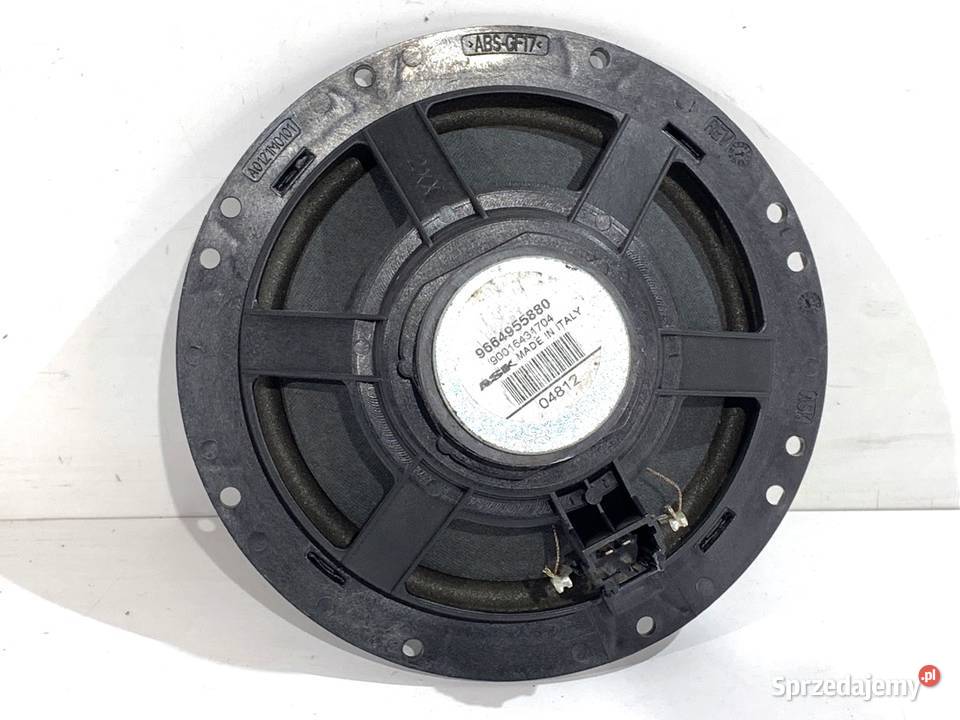 GŁOŚNIKI KOMPLET CITROEN C5 III 9664955980 Kombi