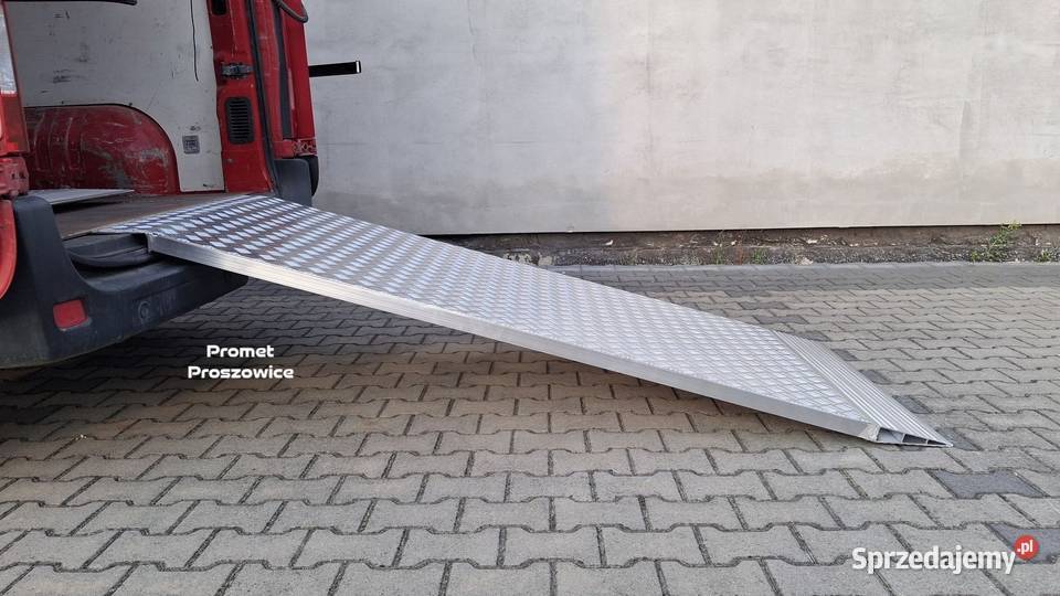Rampa Aluminiowa 225x100 do 1200 Najazd Podjazd Proszowice