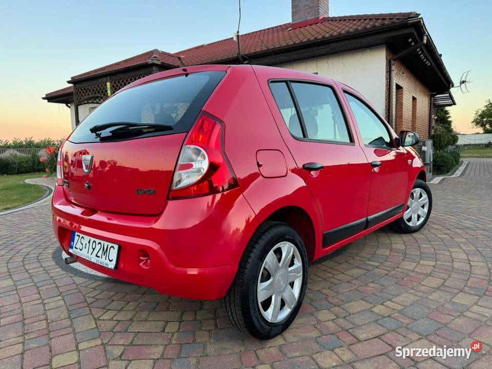 Dacia Sandero I 14 BEZWYPADKOWY BEZ KOROZJI VAT marża Szczecin