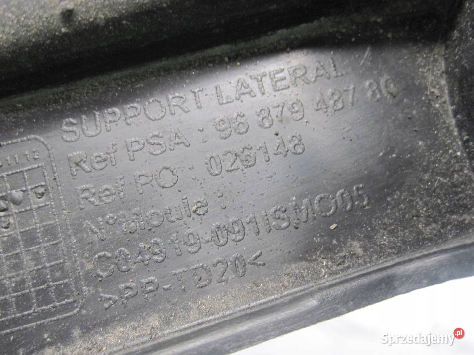 PEUGEOT 508 I SW 11r ślizg zderzaka prawy tył sprzedam