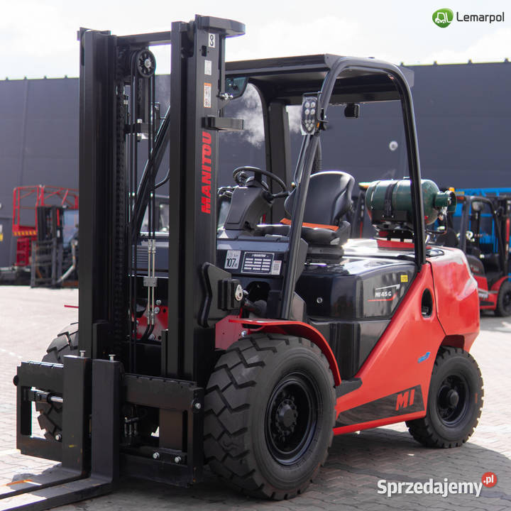 Wózek Widłowy Manitou Mi45G 33m Zator
