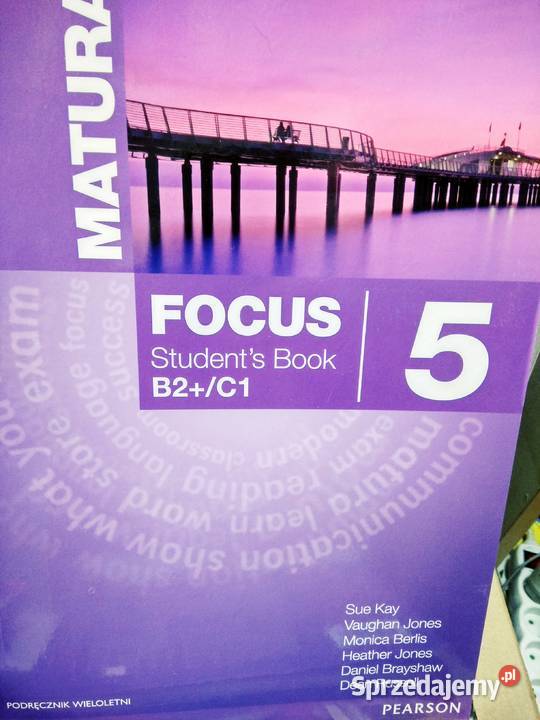 Matura focus 5 SB angielskiego książki outlet mazowieckie