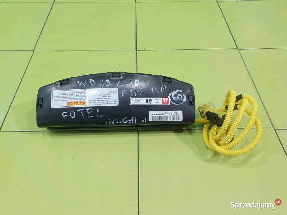 HONDA INSIGHT II 12r 5D AIRBAG poduszka fotela mazowieckie