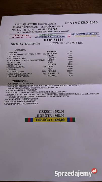 Skoda Octavia II 19 TDI 2008r diesel Bielsko-Biała