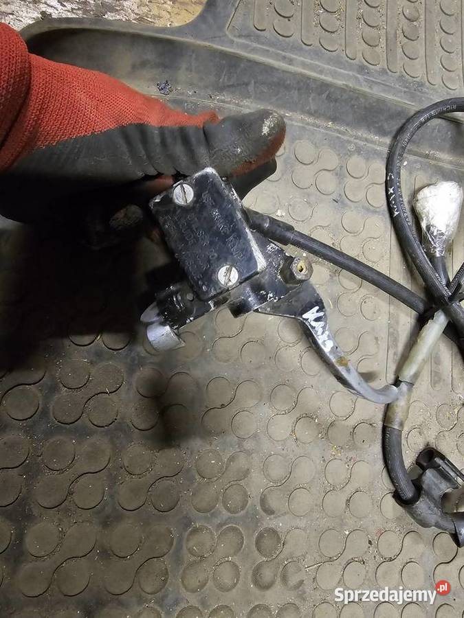 Kawasaki KMX 125 pompa hamulca przednia klamka