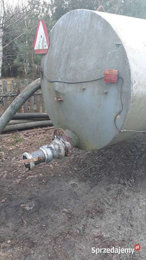 Beczkowóz asenizacyjny beczka nieuszkodzony Pozostałe