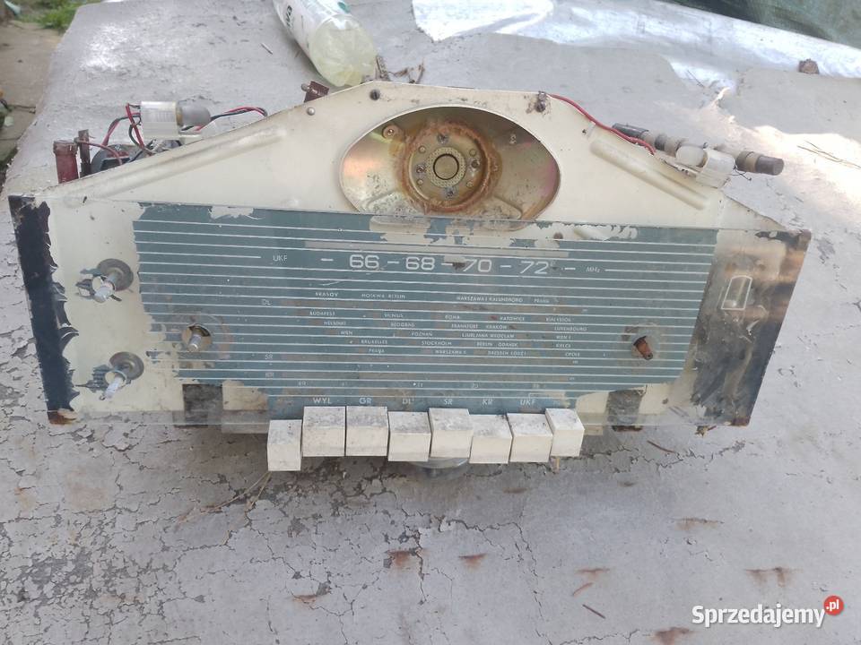 Stare Radio lampowe wirtuoz pozostaości sprzedam