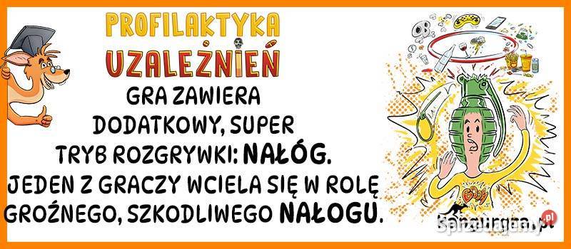 Gra XXL PROFILAKTYKA UZLAEŻNIEŃ STOP NAŁOGOM Warszawa
