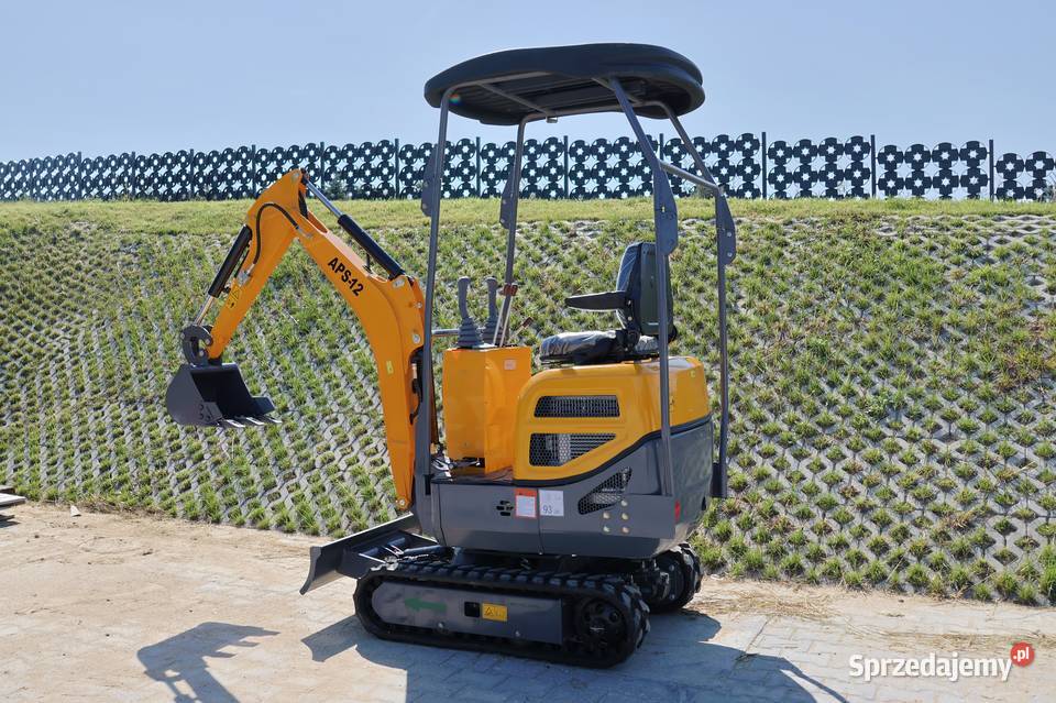 Minikoparka APS KME12 1 tona NOWA 2025 ramię dolnośląskie sprzedam