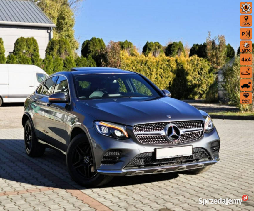 Mercedes GLC 200 4Matic Coupe A U T O M A T 4 x Nowy Sącz