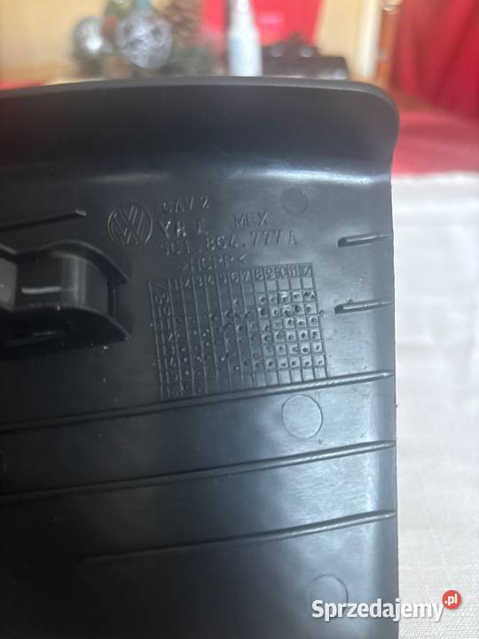 VW Jetta 5C Footrest Foot Rest Trim Cover osobowe Pozostałe Motoryzacja Zduny