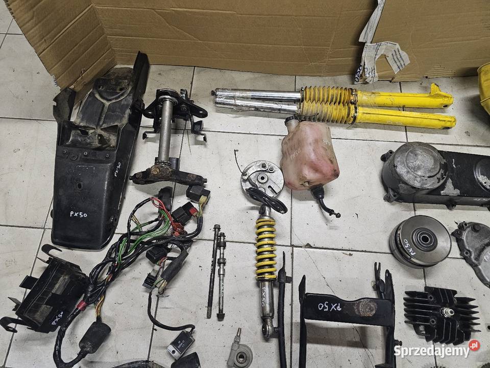 Honda PX 50 części px50 lagi wał amor bagażnik