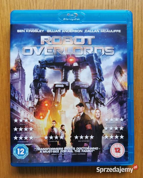 Robot Overlords Imperium Robotów Bunt Człowieka Blu-ray Parzęczew sprzedam