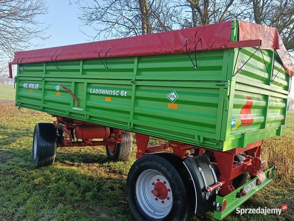 Przyczepy HL 6011 zarejestrowane Ifa kujawsko-pomorskie Włocławek