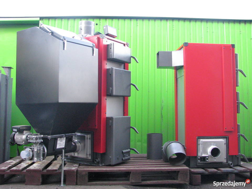 Kocioł kotły CO piec piece z podajnikiem 12 kW stal sprzedam