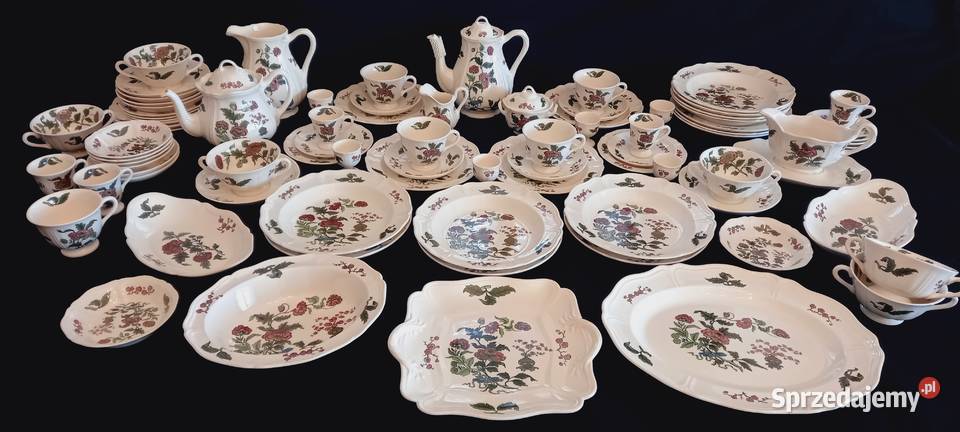 Serwis kawowoobiadowy angielski Wedgwood lubelskie Chełm