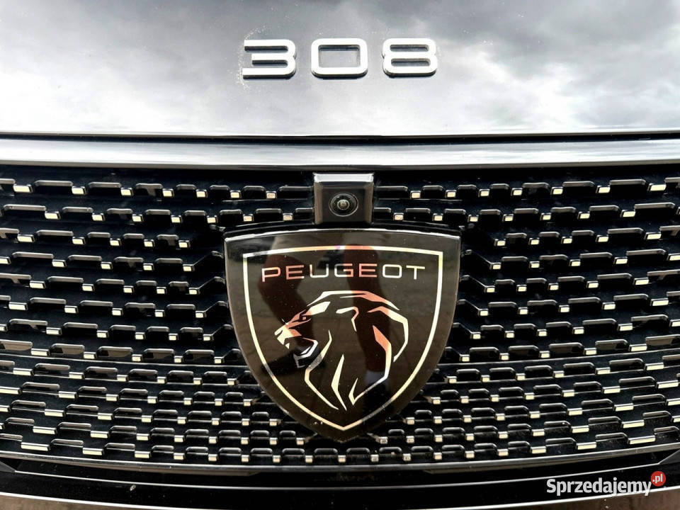Peugeot 308 GT blis SKORA acc MATRIX LED kamery światła przeciwmgielne Otmuchów