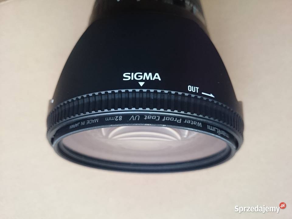 Obiektyw Sigma 20 mmF18 EF Canon Filtr UV Wrocław sprzedam