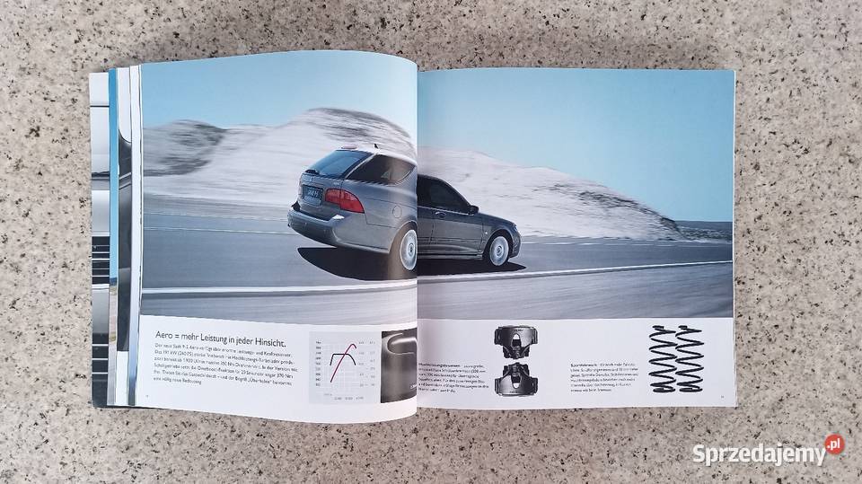 SAAB 9 Prospekt Pozostałe śląskie Bytom