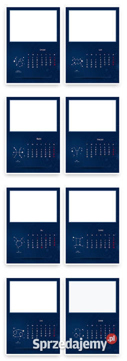 Foto Kalendarz A3 projekty ramki 2024 DVD2 śląskie Katowice