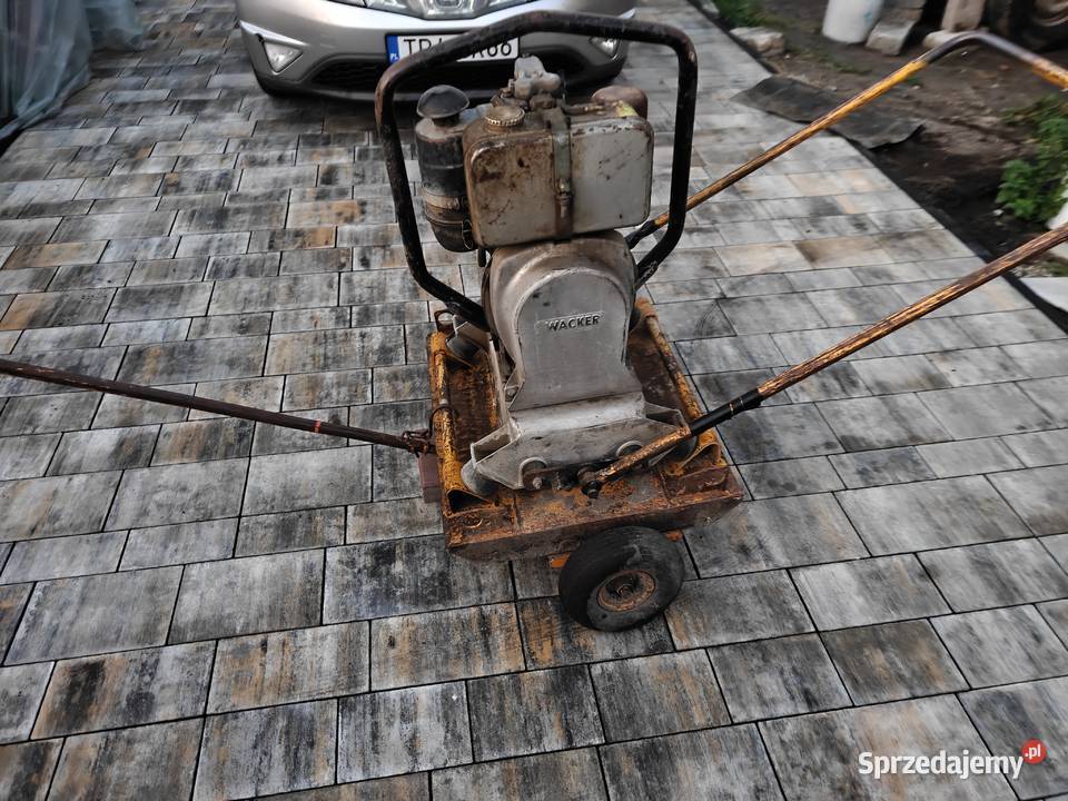 Wypozycze zageszczarke 200 gruntu Wacker diesel świętokrzyskie Busko-Zdrój