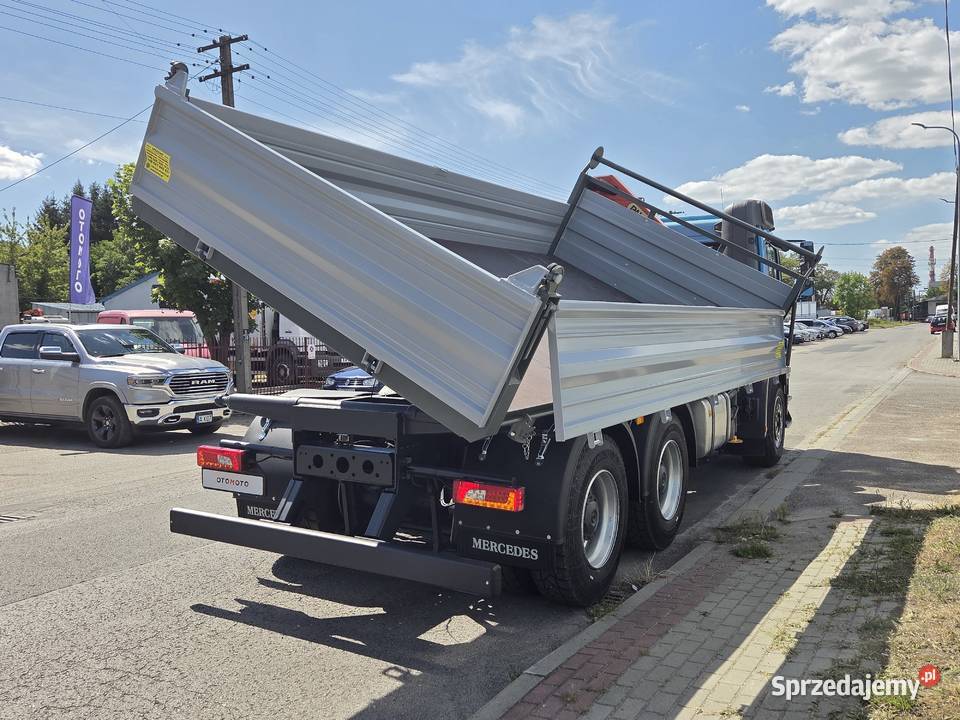 AXOR 2633 6x4 330 HDS PALFINGER PK12001 3 WYSUWY tachograf