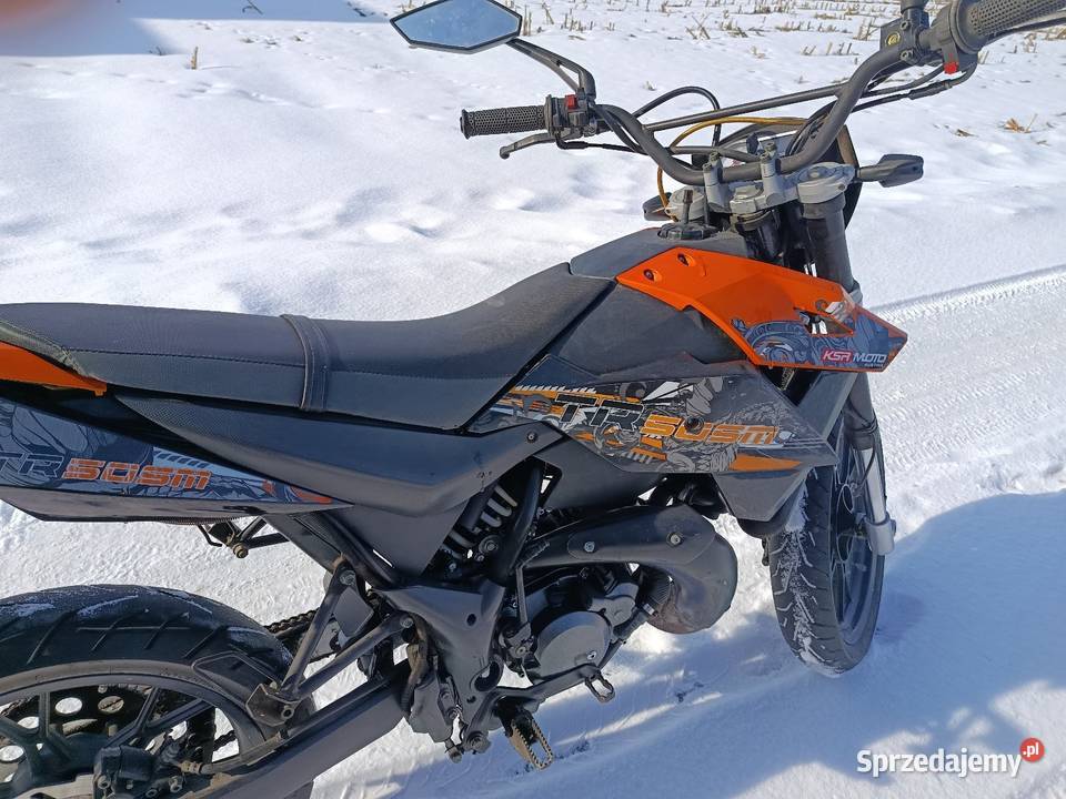 KSR Moto model TR 50 SM uszkodzony Kurów sprzedam