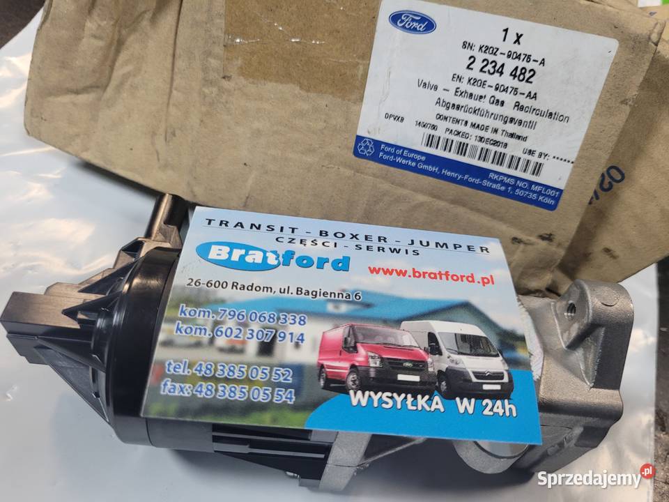 Zawór Egr Ford K2GE9D475AA K2GE9D475AB 2544939 mazowieckie Radom