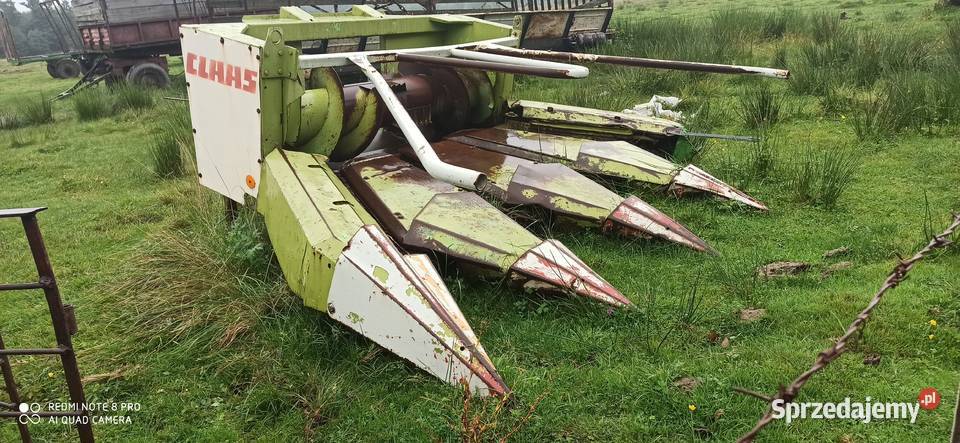 Przystawka do sieczkarni Claas Jaguar 4 rzędowa