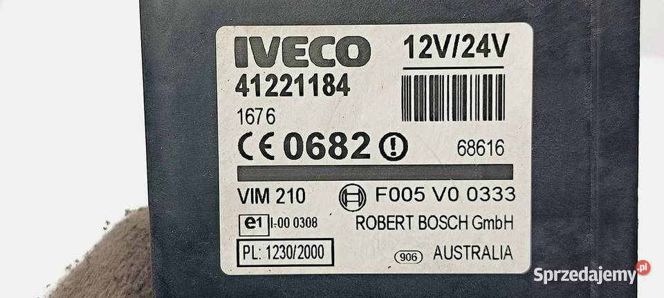 MODUŁ IVECO EUROCARGO 100E18 41221184 osobowe Lipno