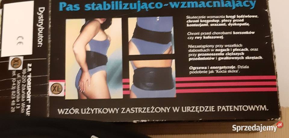 Orteza pas firmy Forsport typ TSR rozmiar XL Sosnowiec