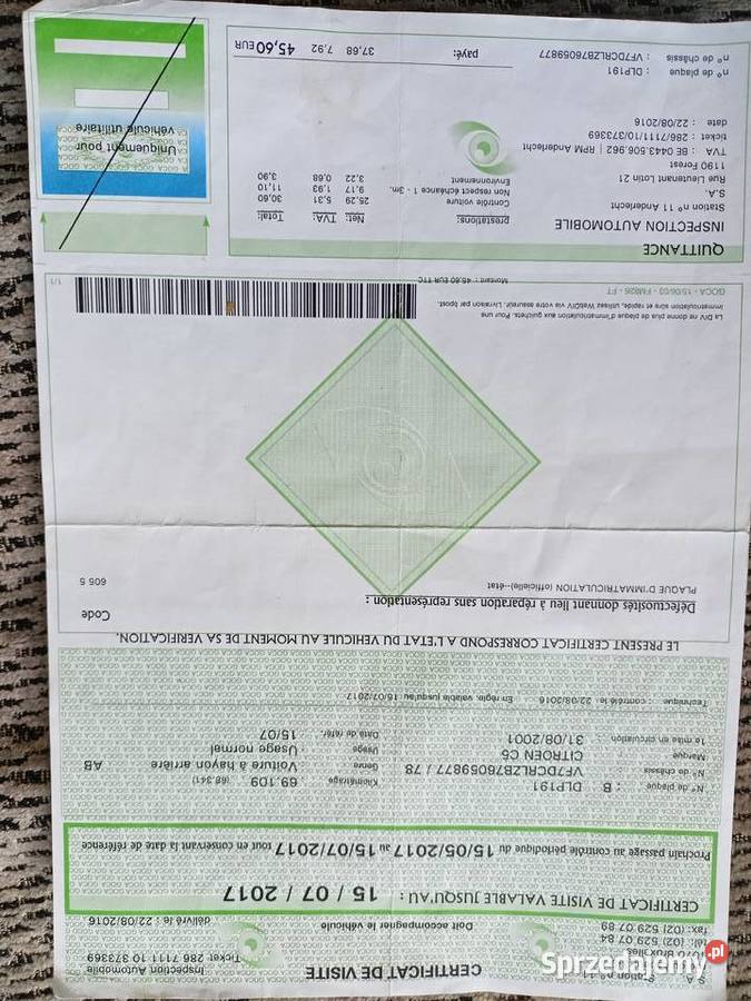 Citroen C5 98 900 bez rdzy okazja Czerwonak
