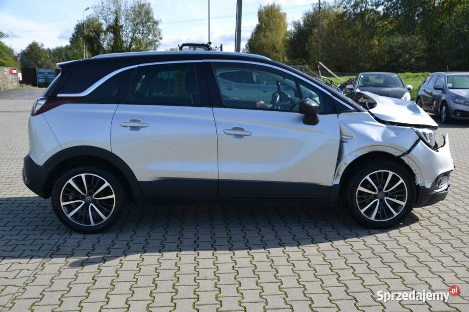 Opel Crossland X 12 t benzyna 110 6biegów srebrny Kęty