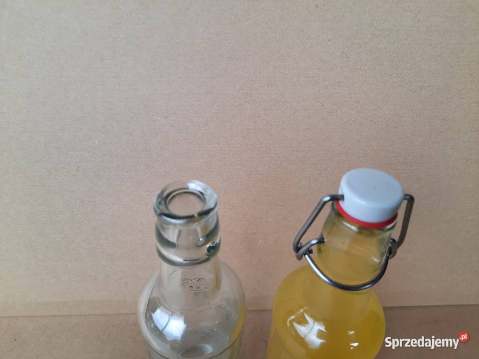 Butelki 500ml z metalowym zamknięciem nowe Pozostałe mazowieckie sprzedam