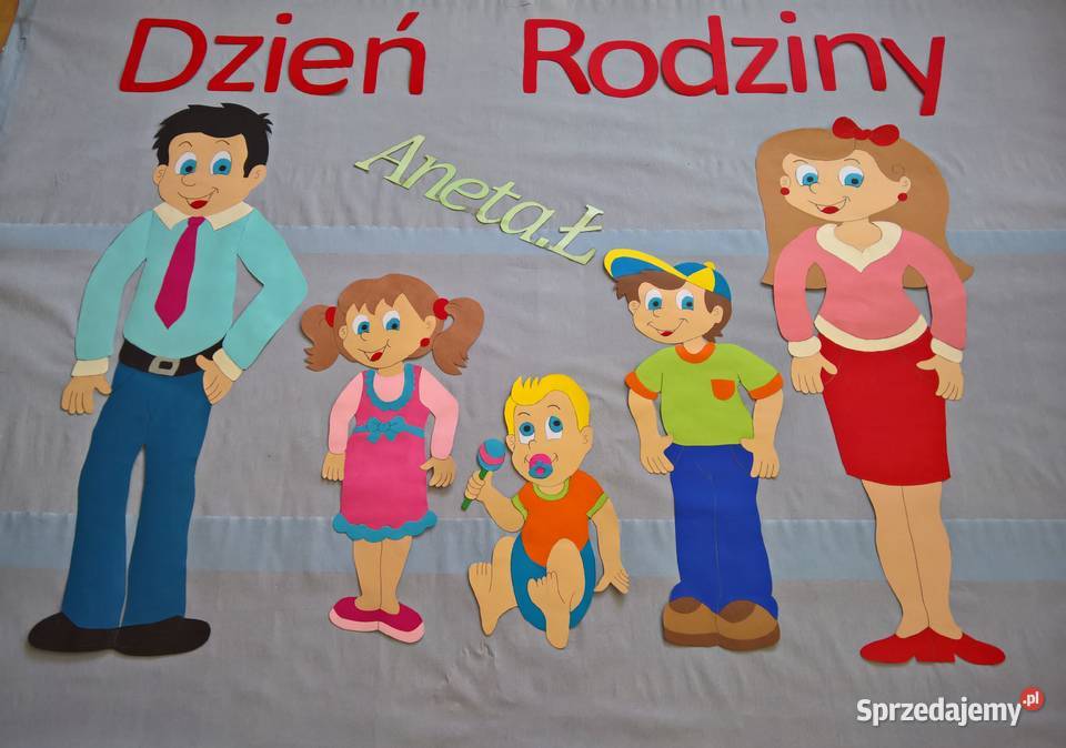 Dekoracje na Dzień Rodziny Dzień Matki Dzień Ryki