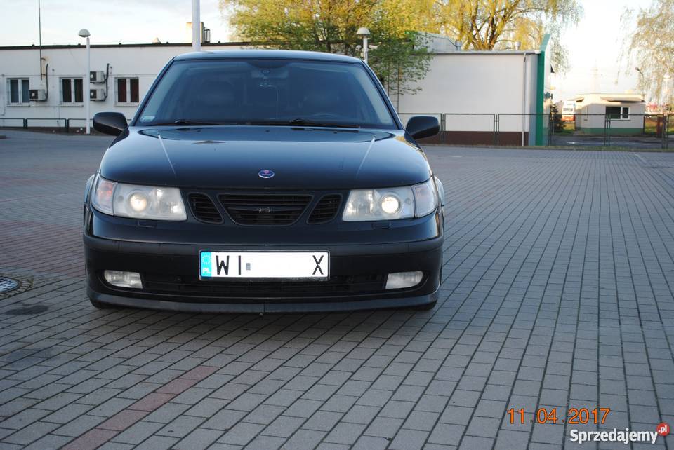 Saab 95 czarny SAABolot V6 xenon skóra prawnika 4/5 Warszawa