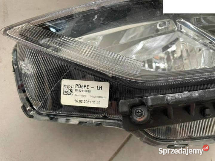 Hyundai I30 III 18 reflektor lewy przód Oświetlenie Kozubszczyzna