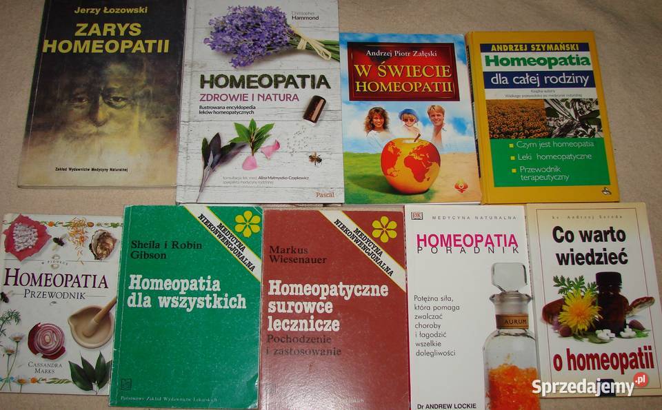 Homeopatia książki Książki naukowe i popularnonaukowe Radom